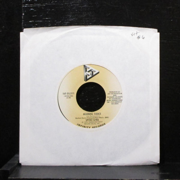 Spyro Gyra - Morning Dance  / Song For Lorraine 7" VG+ Vinyl 45 INF-50,011 - Shuga Records