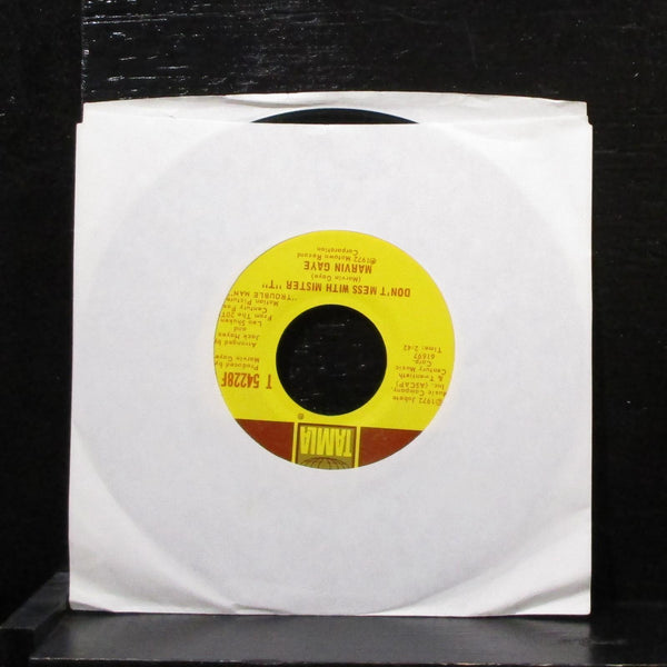 Marvin Gaye - Trouble Man / Don't Mess With Mister "T" 7" VG+ Vinyl 45 T 54228F - Shuga Records