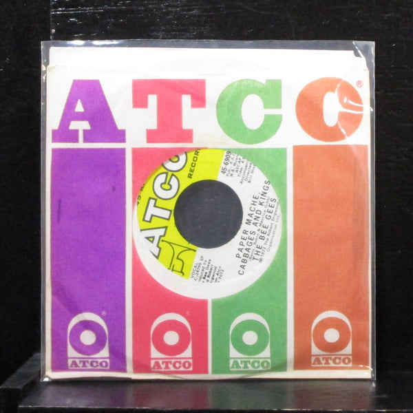 The Bee Gees - Alive / Paper Mache 7" VG+ Vinyl 45 ATCO 45-6909 USA 1972 - Shuga Records