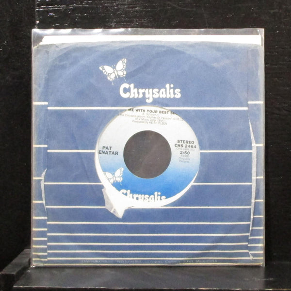 Pat Benatar - Hit Me With Your Best Shot 7" Mint- Vinyl 45 CHS 2464 USA 1980 - Shuga Records