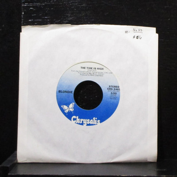 Blondie - The Tide Is High / Suzy And Jeffrey 7" Mint- Vinyl 45 CHS 2465 USA - Shuga Records
