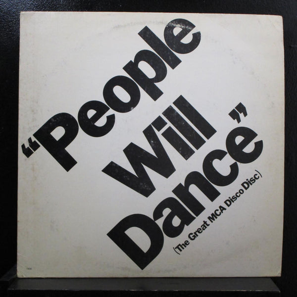 Various - People Will Dance LP Mint- 1930 MCA White Promo 1975 Vinyl Record - Shuga Records