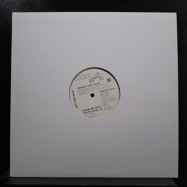 Johnny King Band - Show Me, What You Made Of 12" Mint- JD-11074 White Promo 1977 - Shuga Records