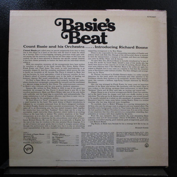 Count Basie And His Orchestra - Basie's Beat LP VG+ V6/8687 Vinyl 1967 Record - Shuga Records