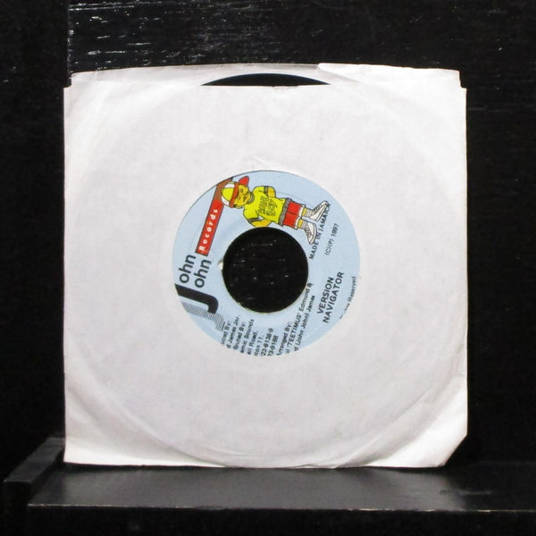 Lady Saw - God Knows / Navigator (Version) 7" VG+ Vinyl 45 John John 1997 - Shuga Records