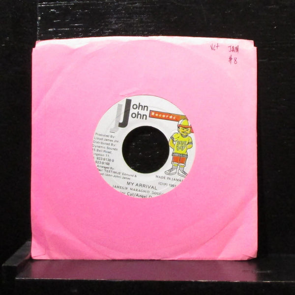 Junior Cat - My Arrival 7" VG+ Vinyl 45 John John Records Jamaica 1997 - Shuga Records