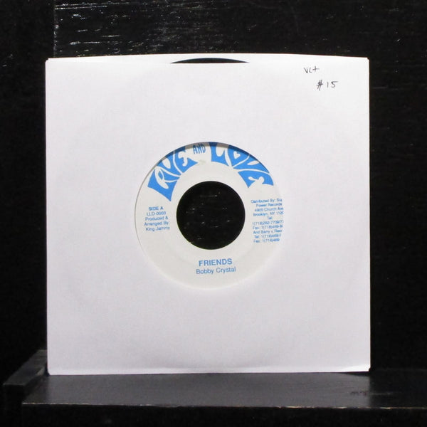 Bobby Crystal - Friends / Things & Times Version 7" VG+ Vinyl 45 LLD-0003 USA - Shuga Records