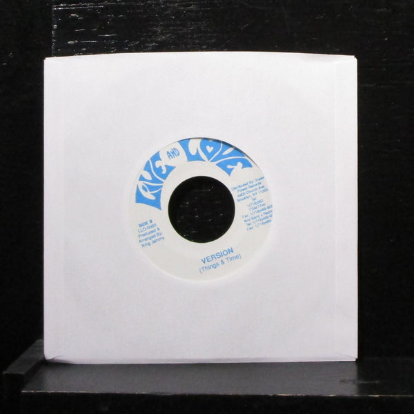 Bobby Crystal - Friends / Things & Times Version 7" VG+ Vinyl 45 LLD-0003 USA - Shuga Records