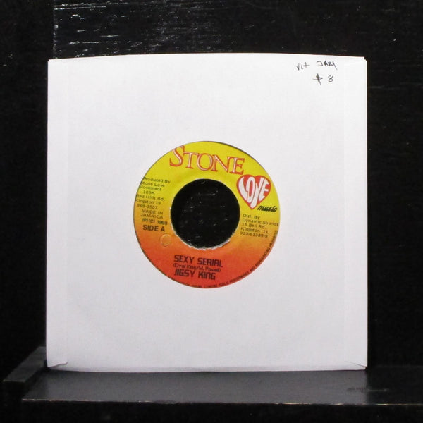Jigsy King - Sexy Serial 7" VG+ Vinyl 45 Stone Love 22445 Jamaica 1998 - Shuga Records