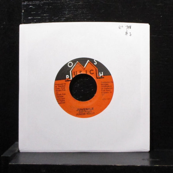 Junior Kelly - Juvenile 7" VG+ Vinyl 45 Mrosh Music Jamaica 2001 - Shuga Records