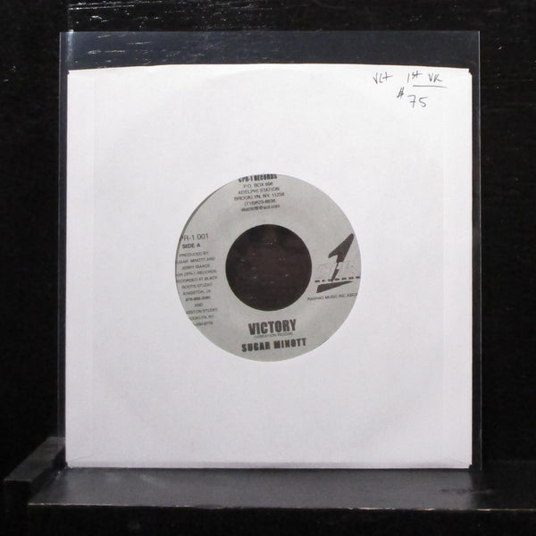 Sugar Minott - Vicotry 7" VG+ 1st Vinyl 45 CPR-1 001 USA - Shuga Records