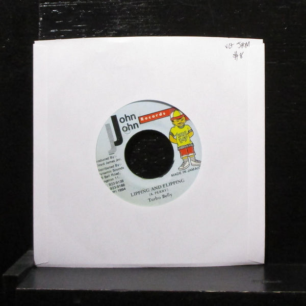 Turbo Belly - Lipping And Flipping 7" VG+ Vinyl 45 John John Records 1994 - Shuga Records