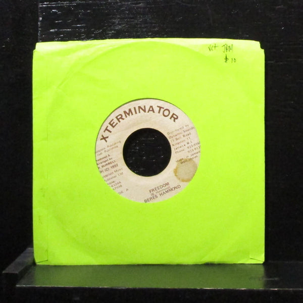 Beres Hammond - Freedom 7" VG+ Vinyl 45 XTerminator Jamaica 1992 - Shuga Records