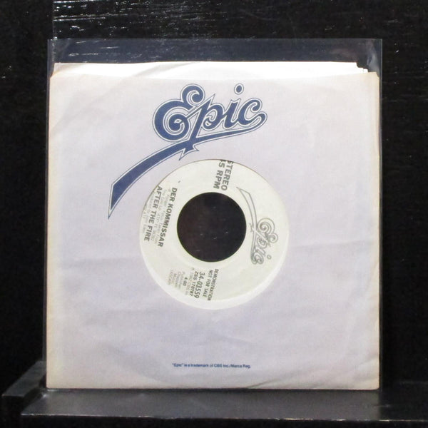 After The Fire - Der Kommissar 7" Mint- Promo Vinyl 45 Epic 34-03559 USA 1982 - Shuga Records