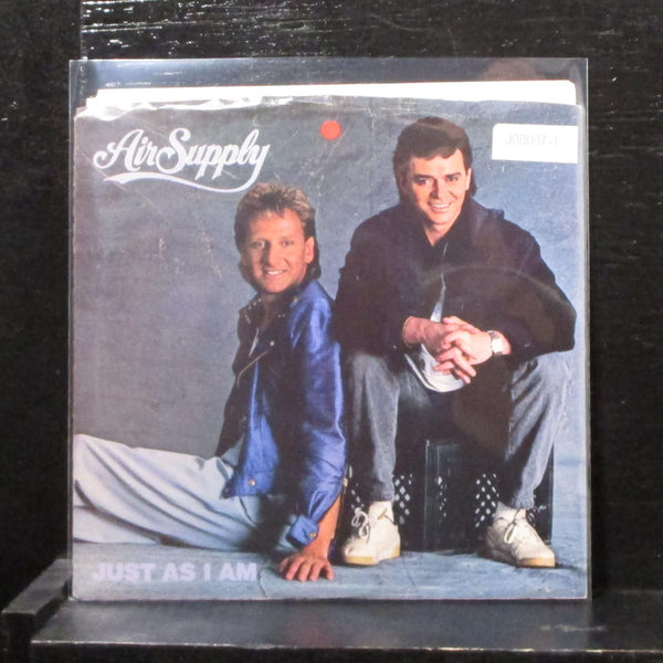 Air Supply - Just As I Am / Crazy Love 7" Mint- Vinyl 45 AS1-9353 USA 1985 - Shuga Records