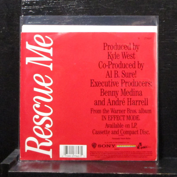 Al B. Sure! - Rescue Me 7" Mint- Vinyl 45 WB 7-27762 USA 1988 - Shuga Records