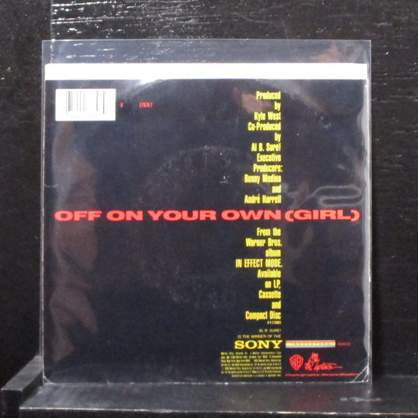 Al. B Sure! - Off On Your Own / Noche Y Dia 7" Mint- Vinyl 45 WB 7-27870 1988 - Shuga Records