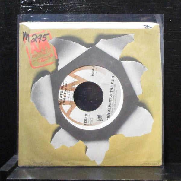 Herb Alpert & The T.J.B. - Coney Island / Ratatouille 7" VG+ Vinyl 45 A&M 1688-S - Shuga Records
