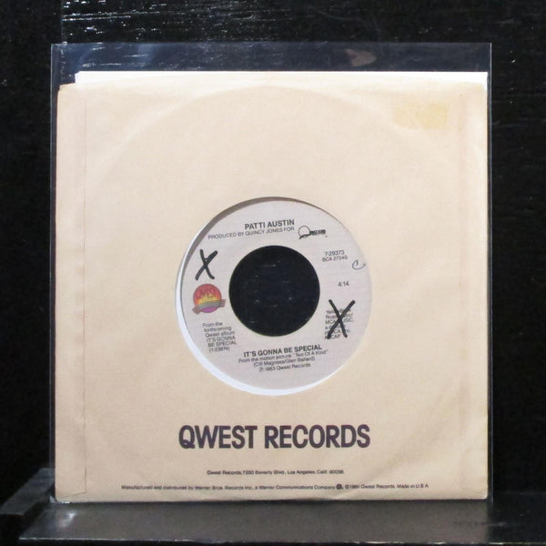 Pattie Austin - It's Gonna Be Special 7" Mint- Vinyl 45 Qwest 7-29373 USA 1983 - Shuga Records