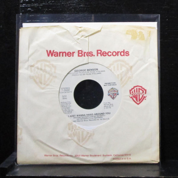 George Benson - I Just Wanna Hang Around You 7" Mint- Promo Vinyl 45 7-29042 - Shuga Records