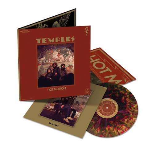Temples - Hot Motion - New Lp Record 2019 USA Indie Exclusive Hot Motion Colored Vinyl, Zoetrope Labels & Poster - Psychedelic Rock / Indie Rock