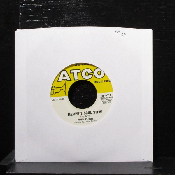 King Curtis - Memphis Soul Stew / Blue Nocturne 7" VG+ Vinyl 45 ATCO 45-6511 - Shuga Records