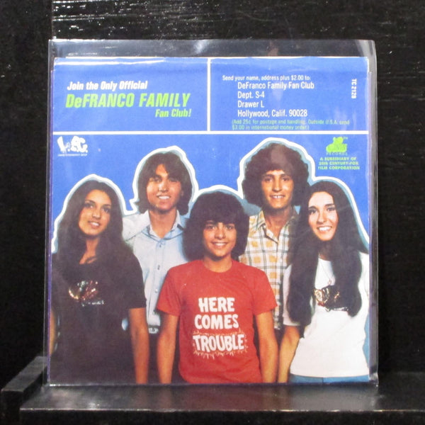 DeFranco Family - Write Me A Letter 7" Mint- Promo Vinyl 45 TC-2128 USA 1974 - Shuga Records