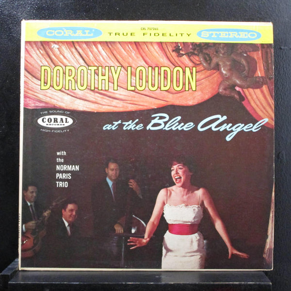 Dorothy Loudon - Norman Paris At The Blue Angel LP VG+ CRL 757265 Maroon Label - Shuga Records