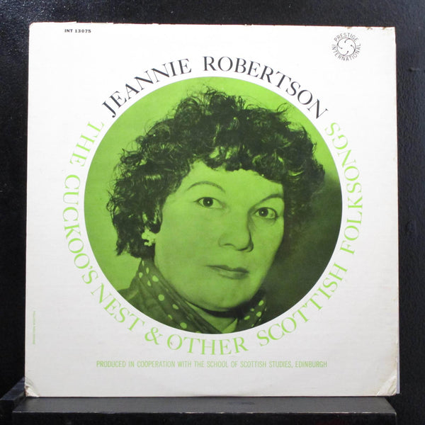 Jeannie Robertson - Cuckoo's Nest & Other Scottish Folk Songs LP VG+ INT-13075 - Shuga Records