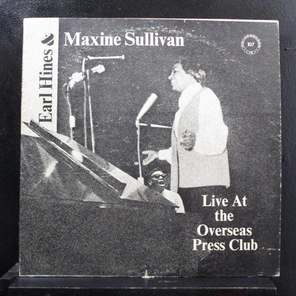 Earl Hines And Maxine Sullivan - Live At The Overseas Press Club LP Mint- CR-107 - Shuga Records