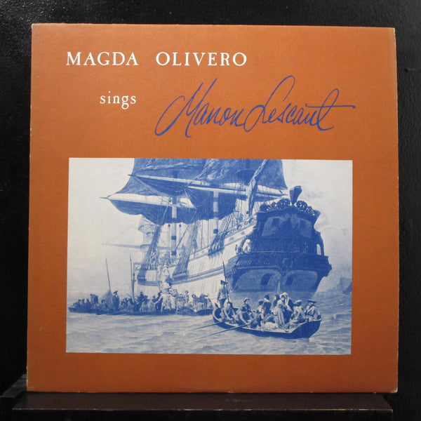 Magda Olivero - Sings Manon Lescaut LP Mint- BJR 119 Mono 1964 Vinyl Record - Shuga Records