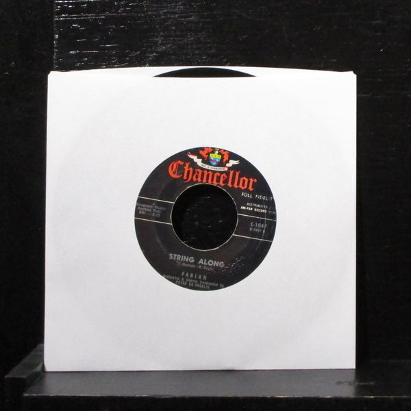 Fabian - About This Thing Called Love 7" VG+ Vinyl 45 Chancellor C-1047 USA 1960 - Shuga Records