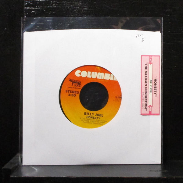 Billy Joel - Honesty / Mexican Connection 7" VG+ Vinyl 45 Columbia 3-10959 USA - Shuga Records