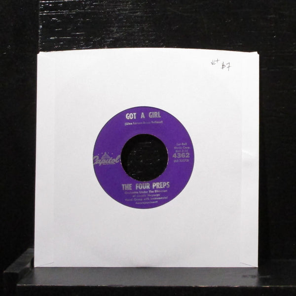 Four Preps - Got A Girl / Hear It From Me 7" VG+ Vinyl 45 Capitol 4362 USA 1960 - Shuga Records