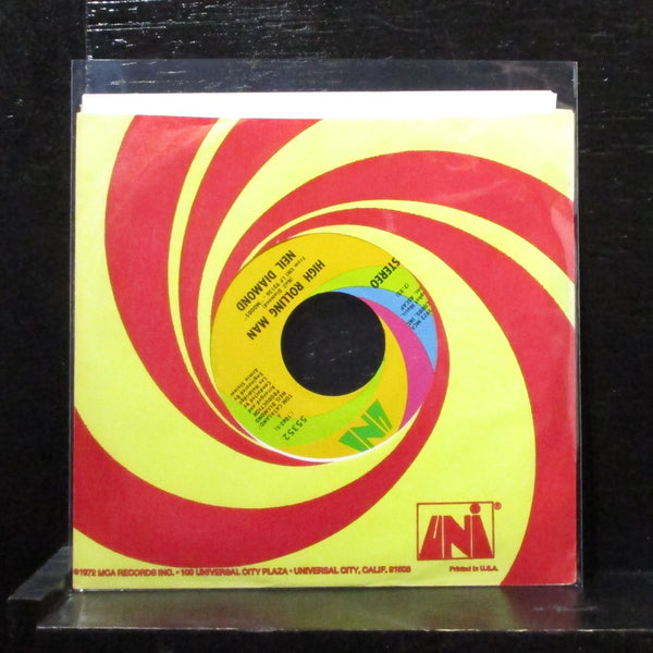 Neil Diamond - Walk On Water / High Rolling Man 7" Mint- Vinyl 45 UNI 55352 USA - Shuga Records
