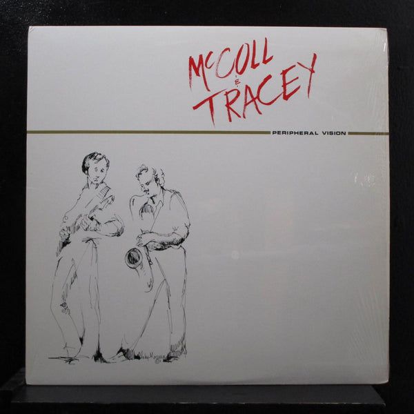McColl & Tracey - Peripheral Vision LP Mint- 43385 USA 1984 Vinyl Record - Shuga Records