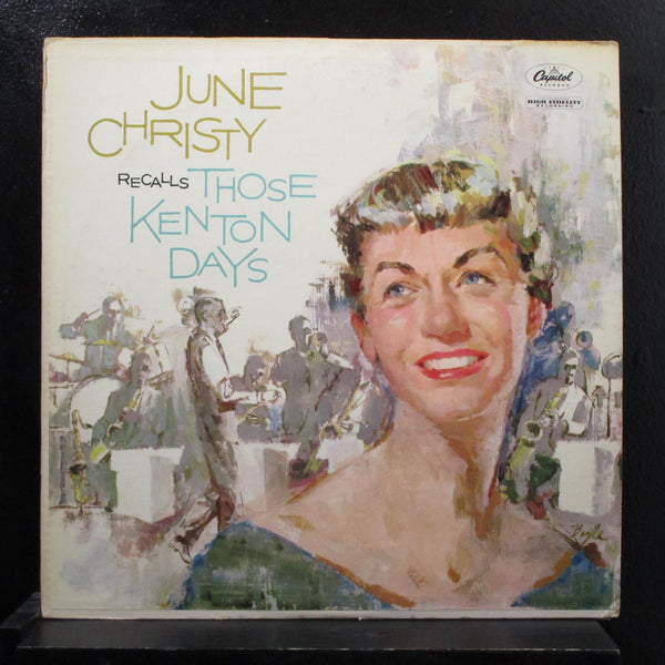 June Christy - Recalls Those Kenton Days LP VG+ T-1202 Mono Capitol Rainbow - Shuga Records