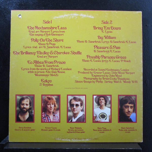 Fairport Convention - Nine LP Mint- SP-3603 White Promo 1973 USA Vinyl Record - Shuga Records