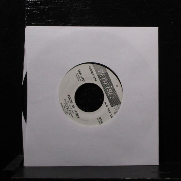 Trini Lopez - Are You Sincere 7" Mint- Promo Vinyl 45 Reprise 0376 USA 1965 - Shuga Records