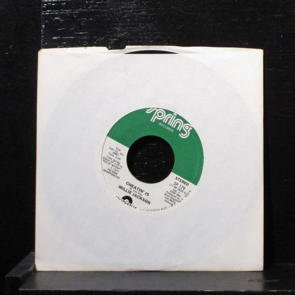 Millie Jackson - All The Way Lover / Cheatin' Is 7" VG+ Vinyl 45 SP 179 USA 1978 - Shuga Records