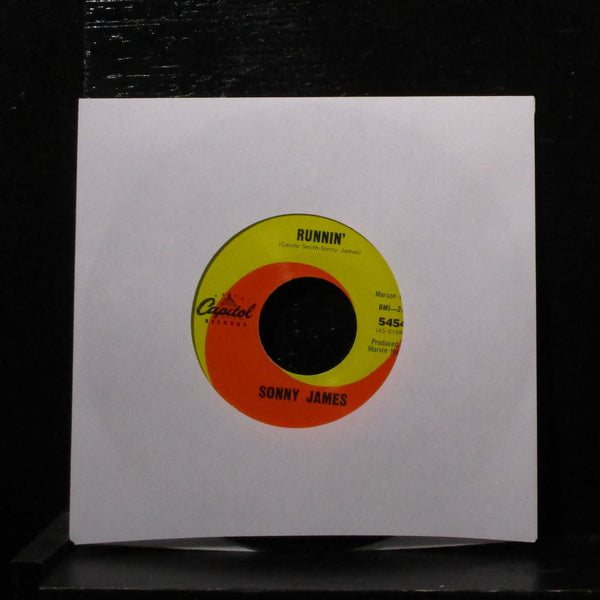Sonny James - Behind The Tear / Runnin' 7" Mint- Vinyl 45 Capitol 5454 USA 1965 - Shuga Records