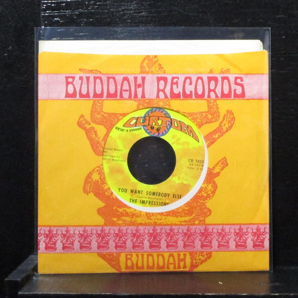 Impressions - My Deceiving Heart 7" Mint- Vinyl 45 Curtom CR 1937 USA 1969 - Shuga Records