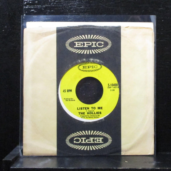 Hollies - Listen To Me / Everything Is Sunshine 7" Mint- Vinyl 45 Epic 5-10400 - Shuga Records