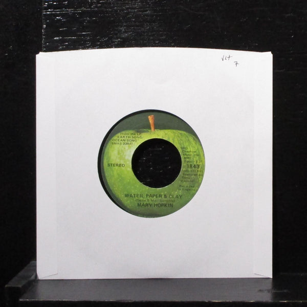 Mary Hopkin - Water, Paper & Clay / Streets Of London 7" VG+ Vinyl 45 1843 USA - Shuga Records