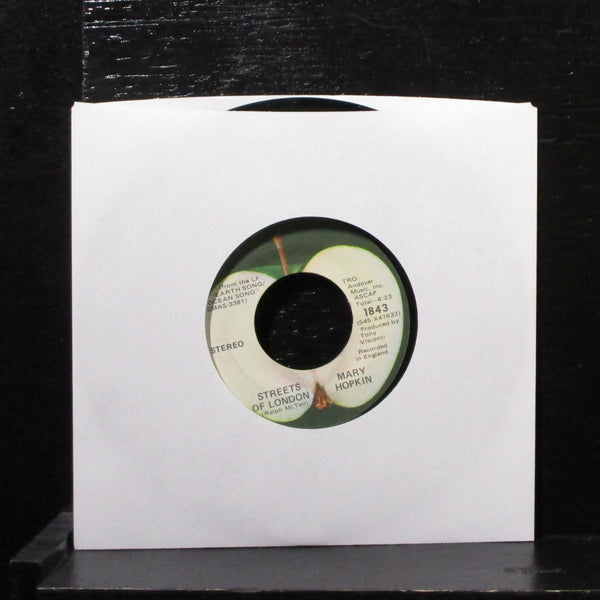 Mary Hopkin - Water, Paper & Clay / Streets Of London 7" VG+ Vinyl 45 1843 USA - Shuga Records