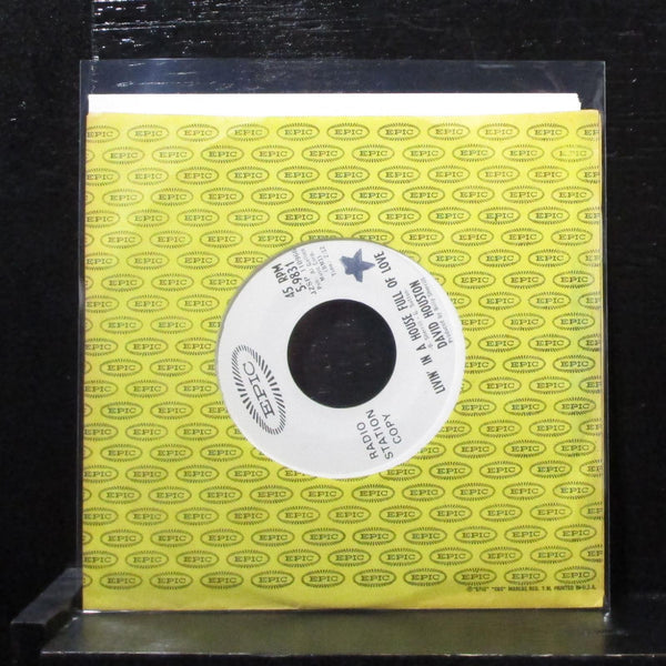 David Houston - Cowpoke / Livin In A House.. 7" Mint- Promo Vinyl 45 5-9831 USA - Shuga Records