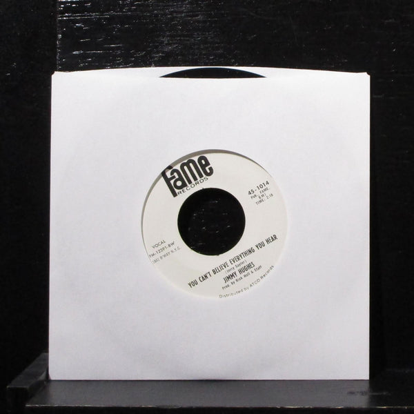 Jimmy Hughes - Don't Lose Your Good Thing 7" VG+ Promo Vinyl 45 Fame 45-1014 USA - Shuga Records