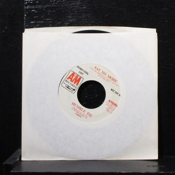 Humble Pie - Black Coffee / Say No More 7" VG+ Promo Vinyl 45 A&M 1406-S USA - Shuga Records