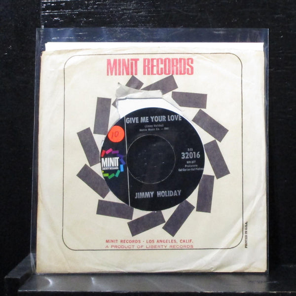 Jimmy Holiday - Give Me Your Love / Everybody Needs Help 7" Mint- Vinyl 45 32016 - Shuga Records
