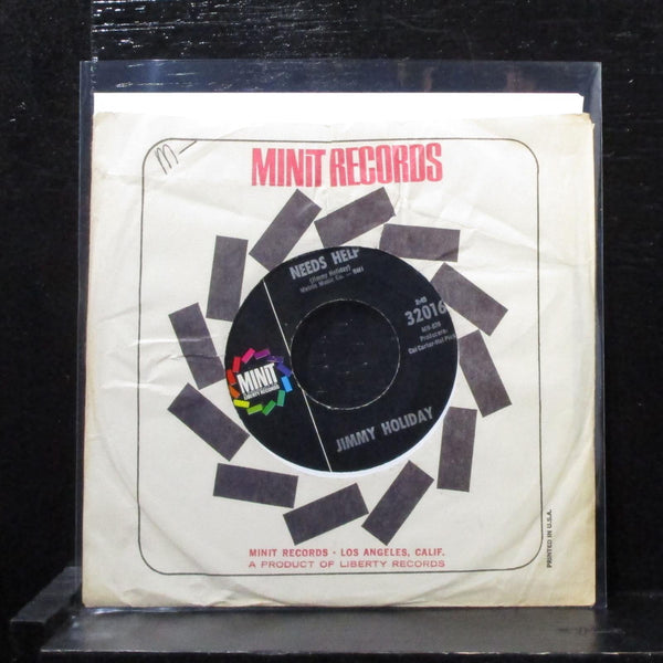 Jimmy Holiday - Give Me Your Love / Everybody Needs Help 7" Mint- Vinyl 45 32016 - Shuga Records